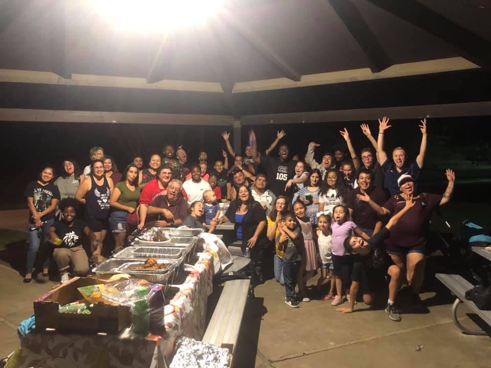 Community gathered together